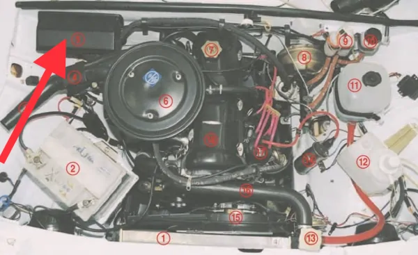 2107 расположение блока предохранителей