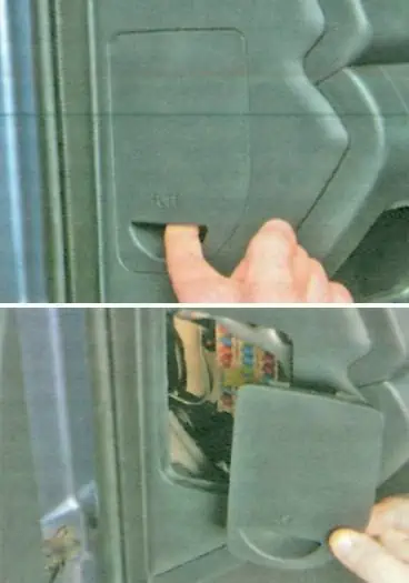 cerato 2008, 2009, 2010, 2011, 2012, 2013 где блок предохранителей в салоне