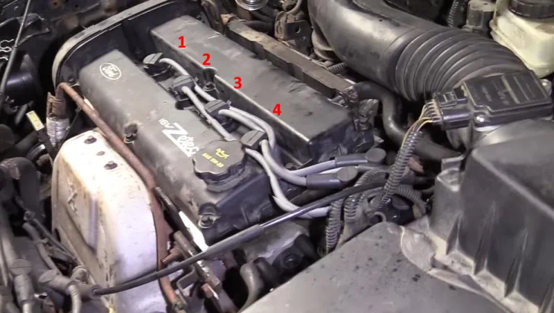 ford focus 1 где 1 2 3 4 цилиндр