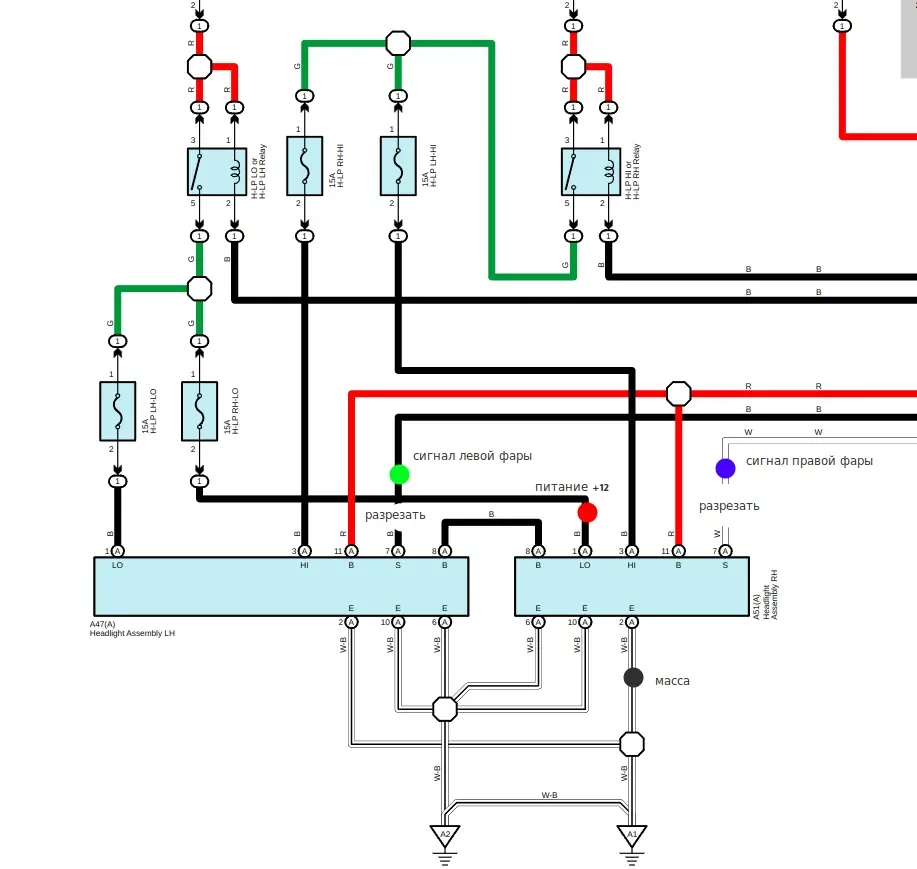 tlc200 headlamp system mailfunction эмулятор b2430 2431
