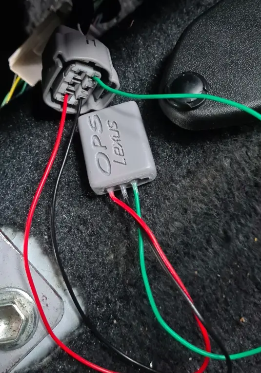 схема подключения эмулятора ops-lexus