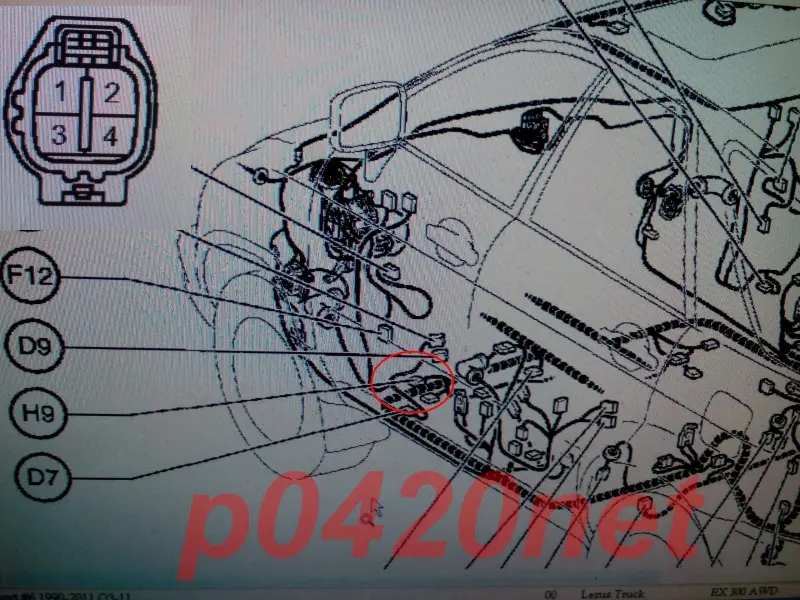 p0420net эмулятор подключение схема