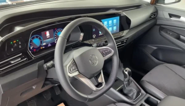 Фольксваген Кадди 2022 года фото салон панель приборов, vw caddy 2022 foto dashboard, driver seat